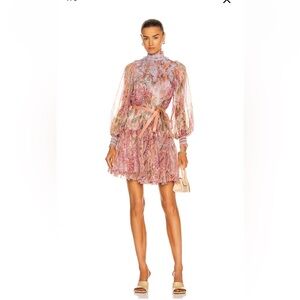 Zimmermann Botanica Floral Pink Dress